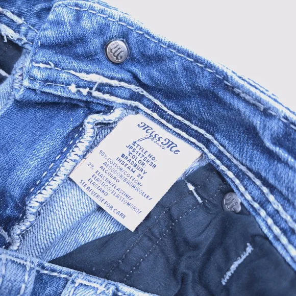 Miss Me Women's Blue Jeans - Picture 2 of 6